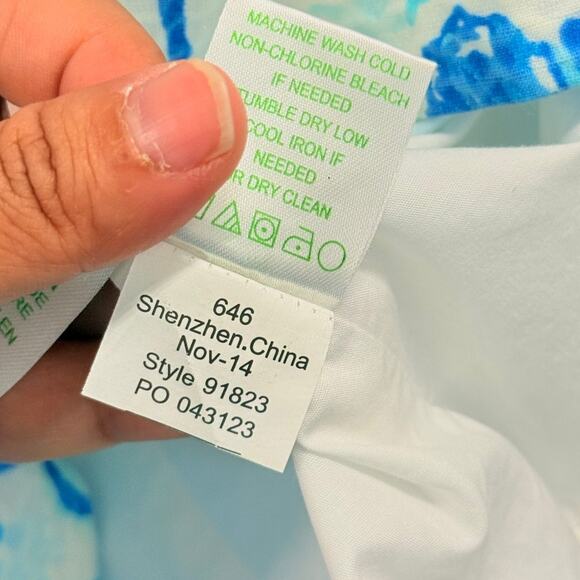 Lilly Pulitzer Pearl Lace‎ Shift Dress US 0 Resort Santorini Summer Spring - Picture 8 of 8